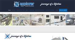 Desktop Screenshot of explorermotorhomes.com.au